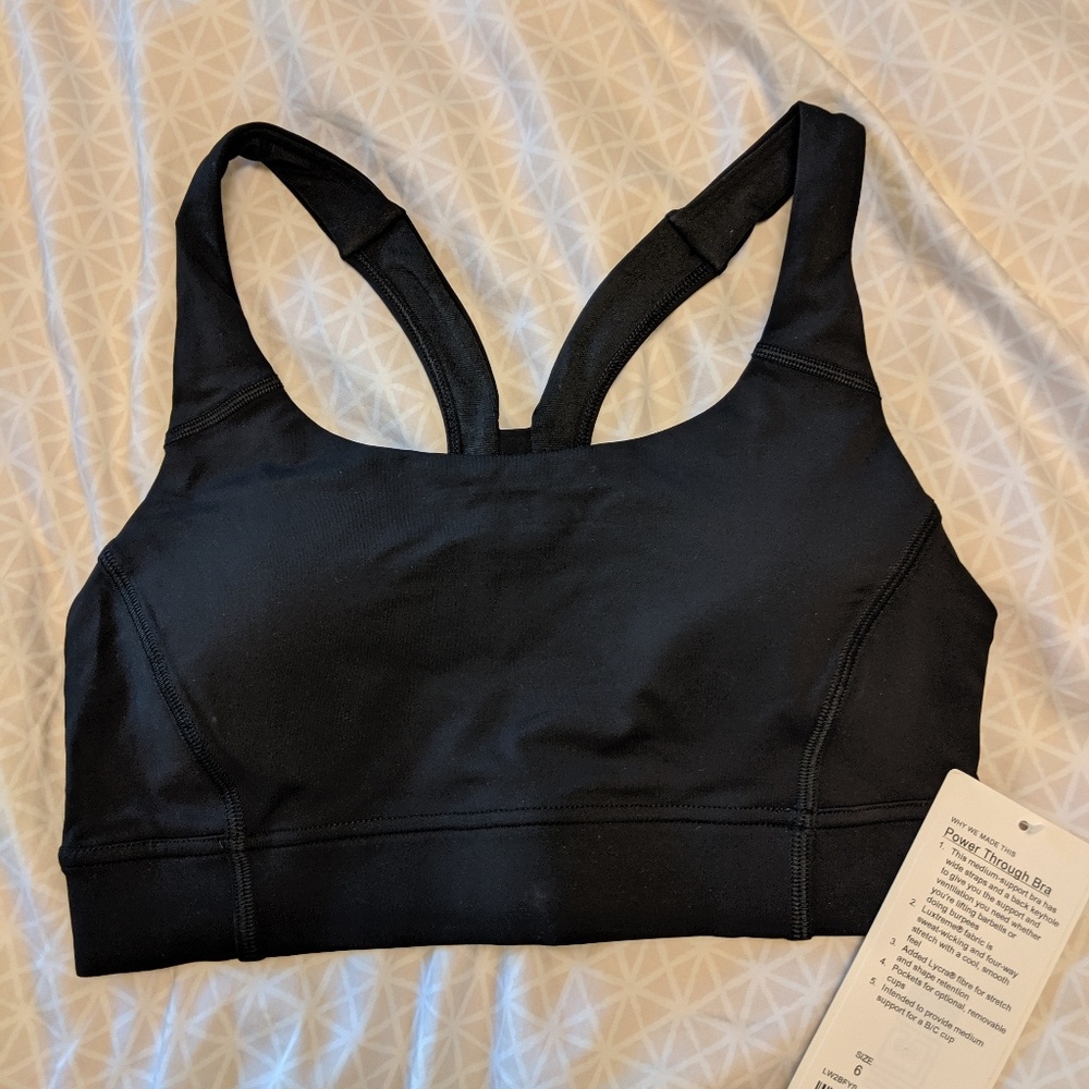Lululemon Power through bra - Picture 1 of 3